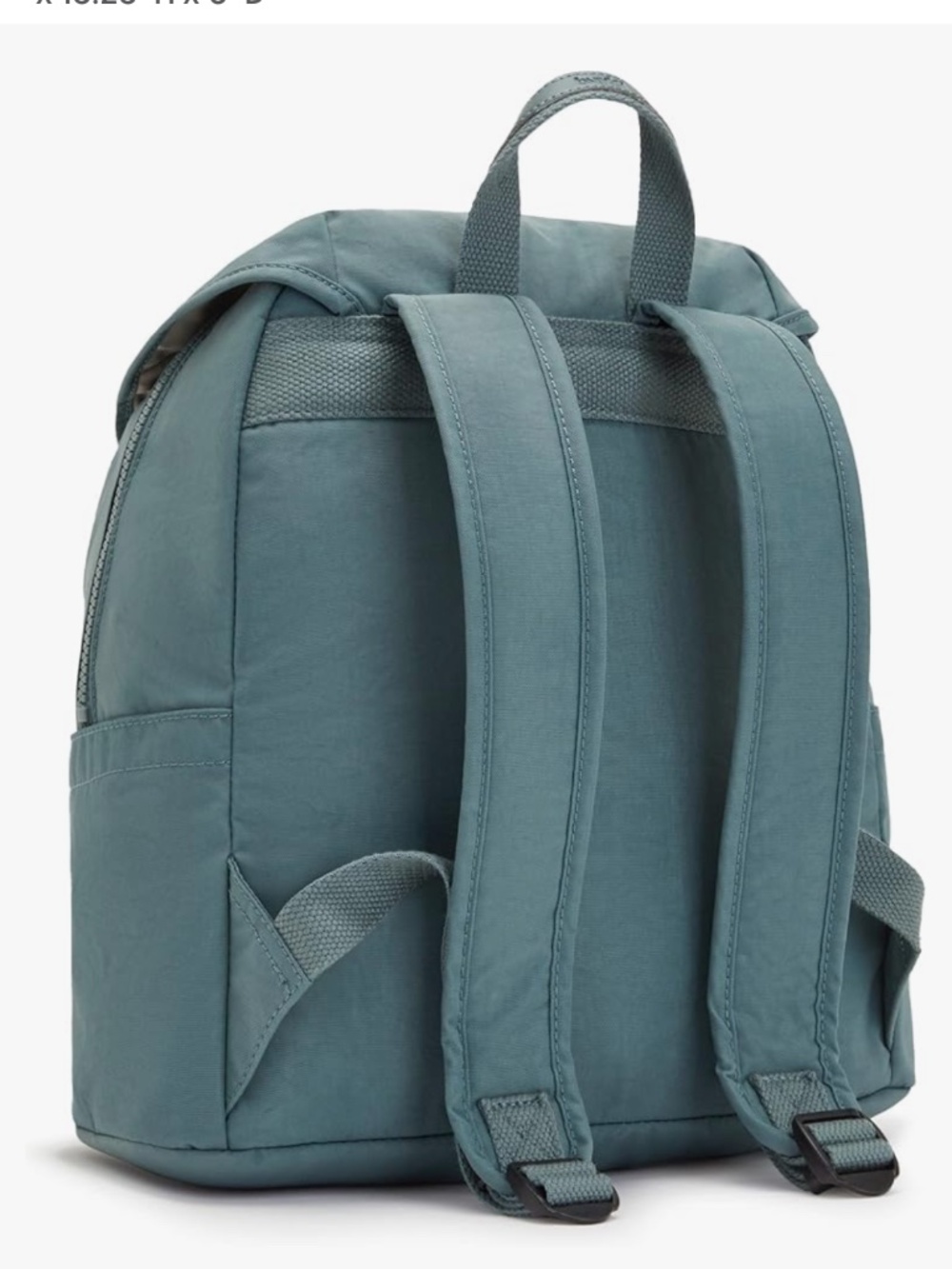 Kipling Fiona Teal Lightaloet Backpack Medium - Picture 15 of 16